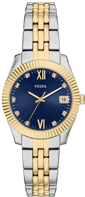 FOSSIL 女性用Scarlett金屬手錶 ES5443