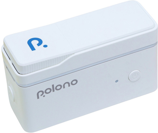 폴로노 GRESH 미니 감열식 네임 스티커 휴대용 라벨 프린터, P31S(화이트), 1세트