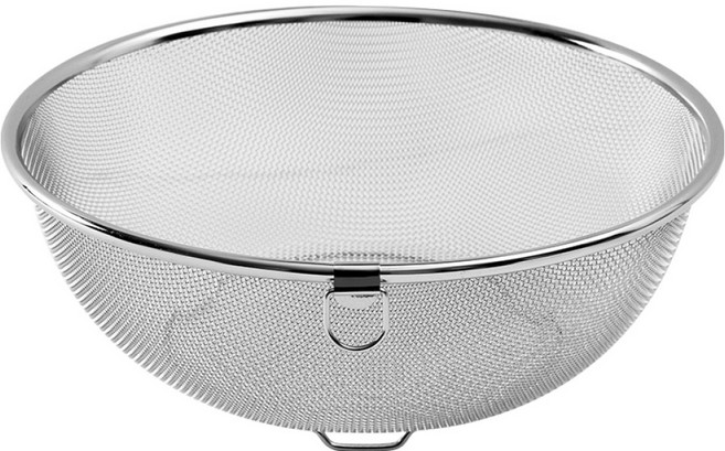 그린도어 스테인리스 스트레이너 원형바구니 국내생산, 1개