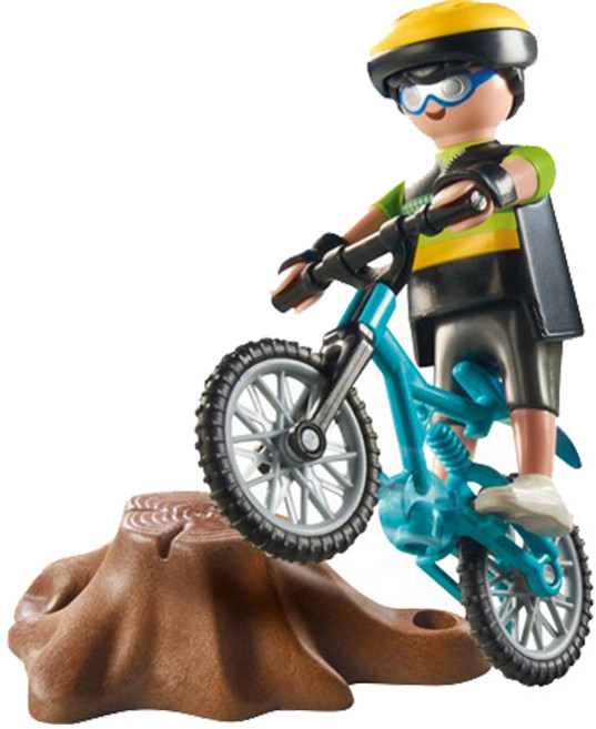 플레이모빌 산악 자전거 피규어 71756, 1개