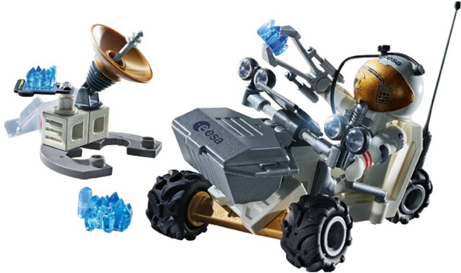 플레이모빌 스타터 팩 우주 임무 피규어 71734, 1개