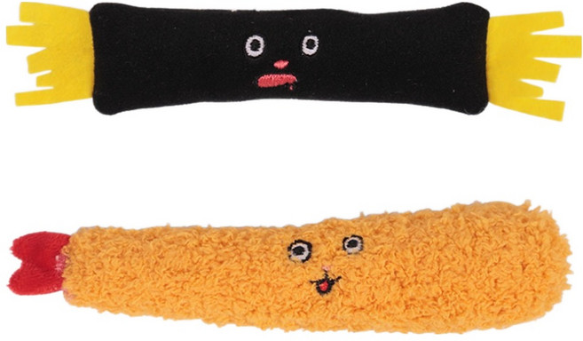 딩동펫 고양이 야채 가게 캣닢 인형 2종 세트, B세트, 1세트