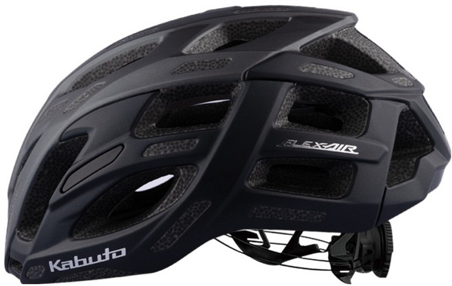 KABUTO FLEX-AIR OGK 卡布託 自行車安全帽, 霧面黑色, 1個