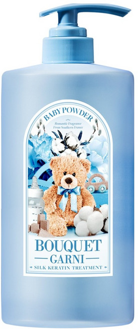 부케가르니 실크 케라틴 트리트먼트 베이비파우더, 1L, 1개