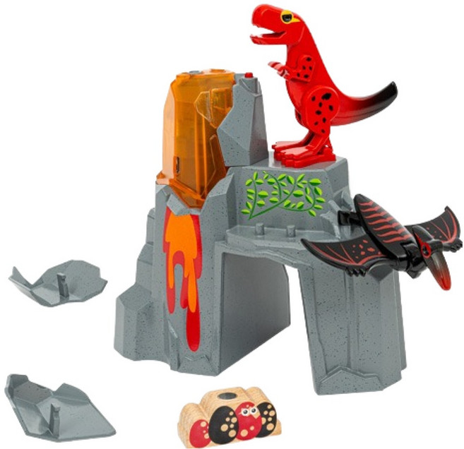 브리오 다이노 화산 세트 36092, 혼합색상, 1세트