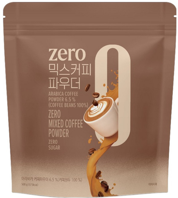 네이쳐티 zero 믹스커피 파우더, 500g, 1개, 1개입