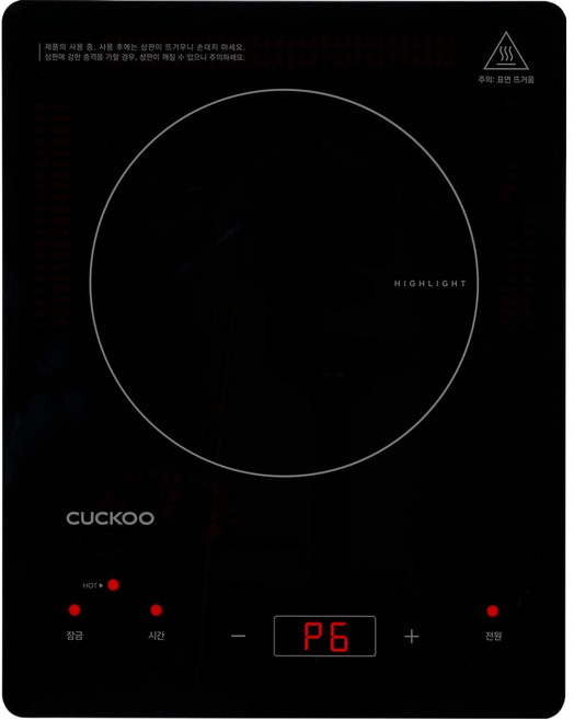 쿠쿠 하이라이트 1구, 일반형, CHR-ENL101FB
