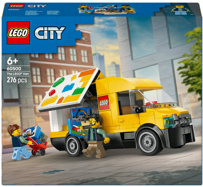 레고 시티 레고 밴 60500, 혼합색상, 1개