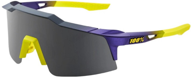 100퍼센트 스포츠 스피드 크래프트 선글라스 SL 60008-00001, 매트 메탈릭 디지털 브라이츠 + 스모크(렌즈), 1개