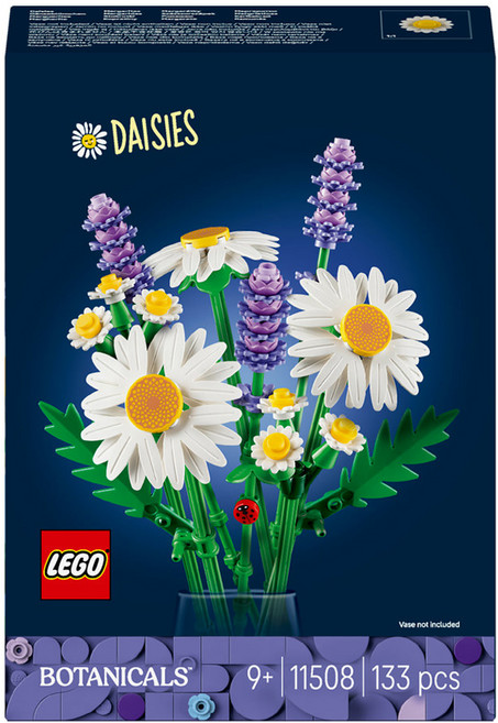 레고 보태니컬 데이지 11508, 혼합색상, 1개