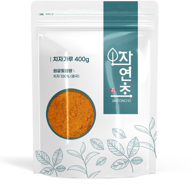 자연초 치자가루, 1개, 400g