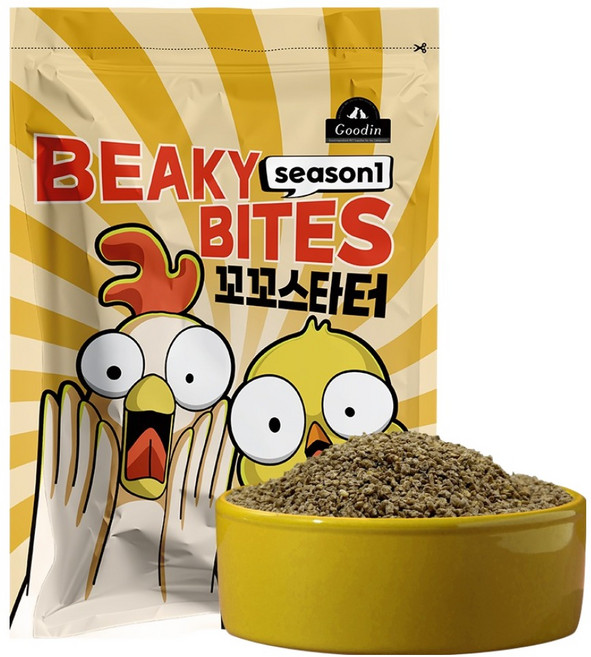 구딘 비키바이트 꼬꼬스타터 시즌1 어린병아리 사료, 1.5kg, 1개