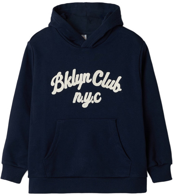 스파오키즈 아동용 그래픽 후드 스웨트 셔츠