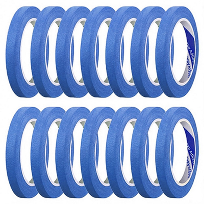 OON 마스킹 테이프 파란색 10mm, 14개