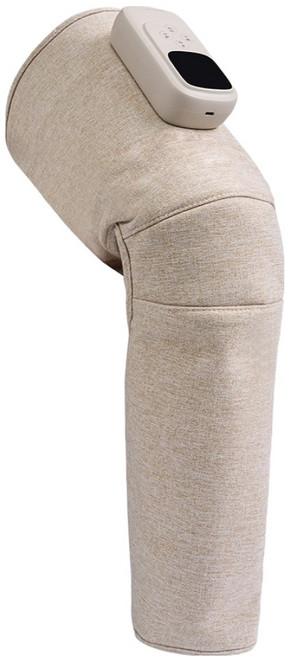 앱코 오엘라 바디케어 무선 온열 공기압 허벅지 종아리 마사지기, 베이지, LM01