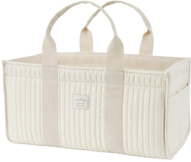 이몽 패브릭 기저귀 보관 정리함, 베이지