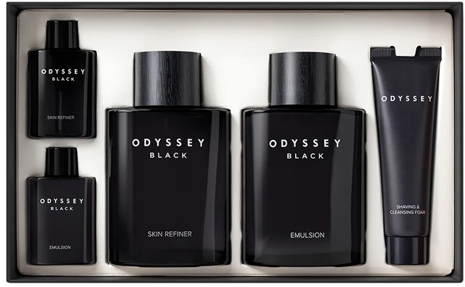 오딧세이 블랙 스페셜 남성 기초화장품세트, 1세트 - 쿠팡
