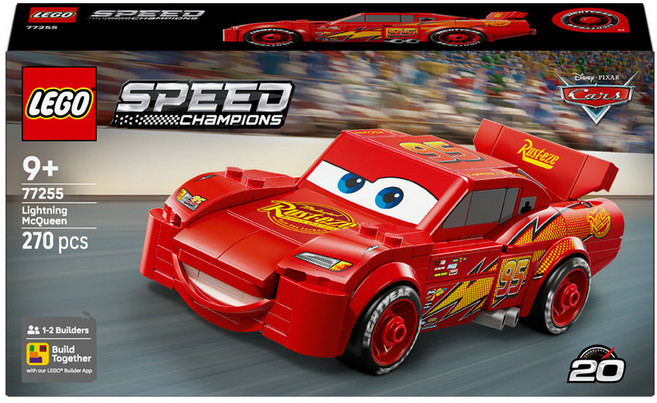 레고 스피드챔피언 라이트닝 맥퀸 77255, 1개, 혼합색상