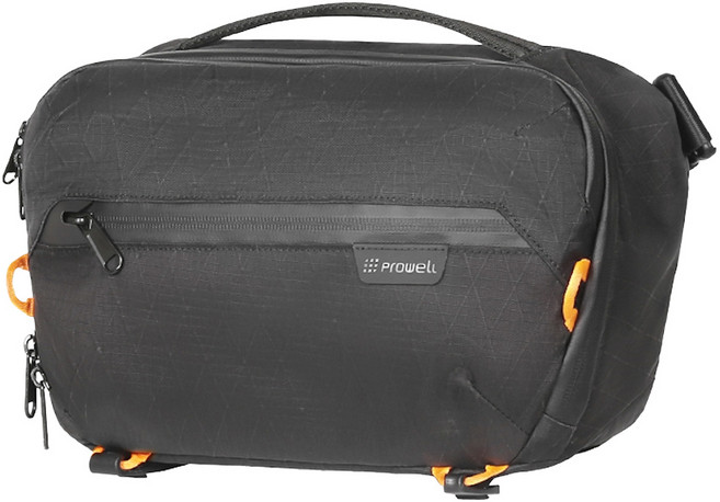 prowell 普樂威 多功能單肩相機包/攝影防護包 WIN-23527 附三角架固定帶, 黑色, 1個
