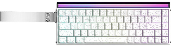 AULA Hero68HE 아우라 독거미 8K 유선 키보드 블랙킹, 화이트, 마그네틱축(자석축)