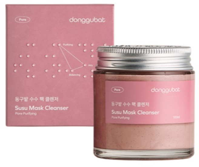 donggubat 高粱穀物毛孔皮脂潔面乳 潔面泡沫, 1個, 100ml