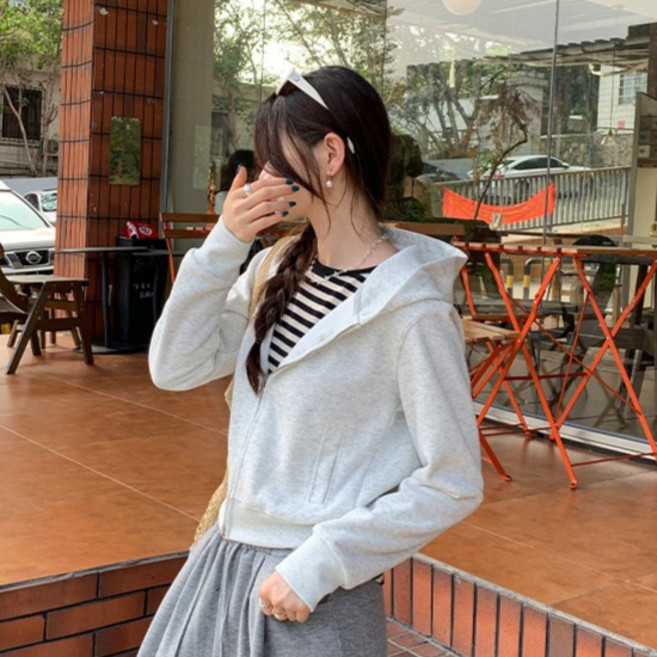 Awesomeful 女款 Ronarad 雙向拉鍊連帽外套 A26SPT112809