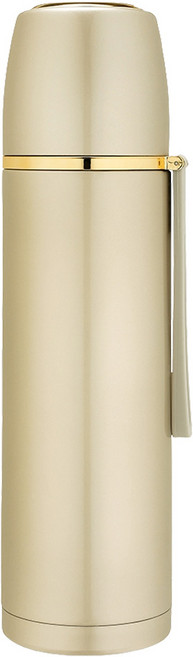 cook power 鍋寶 316超真空彈頭保溫瓶, 金色, 1個, 480ml