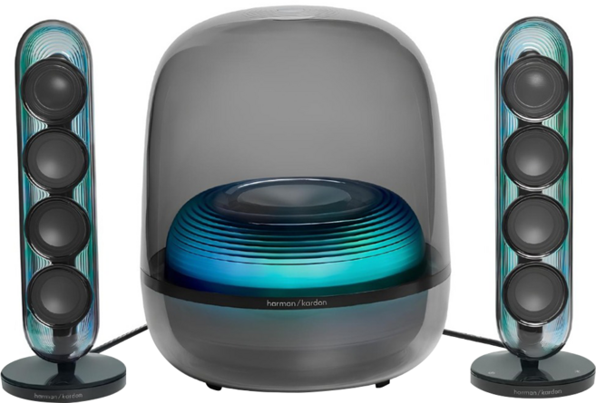 Harman Kardon 哈曼卡頓 無線藍芽音響, 黑色, SOUNDSTICKS 5