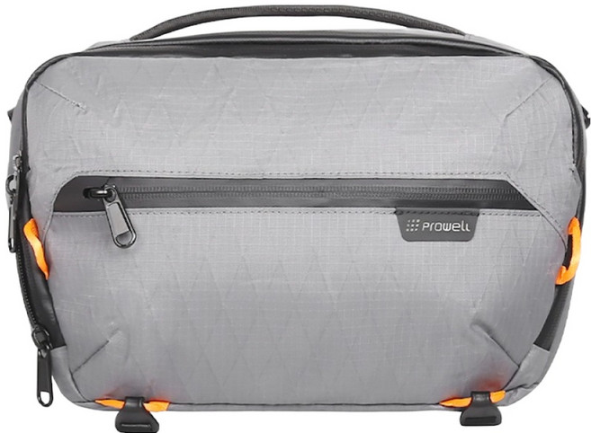 prowell 普樂威 多功能單肩相機包 附三角架固定帶 WIN-23527, 灰色, 1個