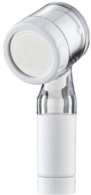 리셀 여행용 미니 필터 샤워기 3900, 1개, 화이트