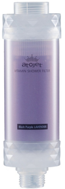 atojet 維他命沐浴過濾器, 1個, 薰衣草