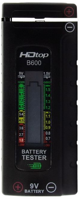 에이치디탑 디지털 LCD 슬라이드 건전지 테스터기 HT-B600, 1개