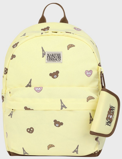 MaritheFrancoisGirbaud KIDS 熊熊印花後揹包