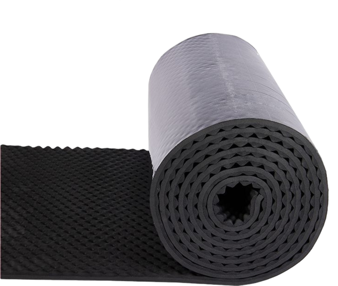 Delirium 阻燃壁掛式 臥室 錄音室 隔音 防音 吸音材 非標準橡膠泡棉 100cm x 1000cm x 厚度 5cm, 黑色, 1個