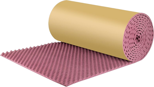 델리리움 난연 벽제 침실 녹음실 소음차단 방음 흡음재 비표준 고무폼 100cm x 1000cm x 두께 3cm, 퍼플, 1개