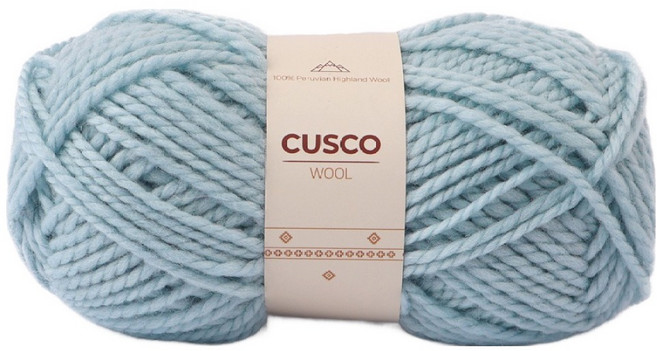 brandyarn Cusco Wool 羊毛編織線 100g 4mm, 1個, 16 安地斯