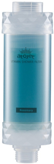 atojet 維他命沐浴過濾器, 1個, 迷迭香