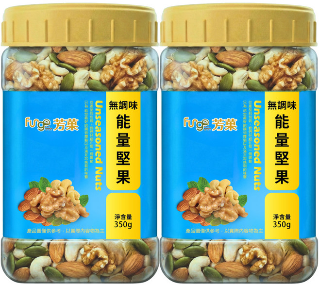 Fungo 芳菓 無調味能量堅果, 350g, 2個