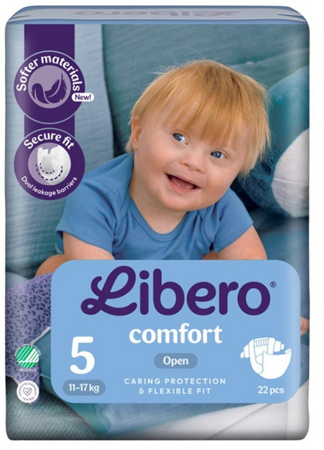 Libero 麗貝樂 嬰兒紙尿褲 Comfort L11~17kg, 176片, 第5階段