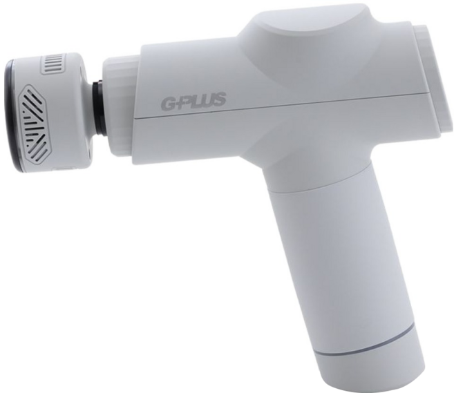 GPLUS 拓勤 GP冰火 冷熱筋膜按摩槍, 灰色, GP-M03HC