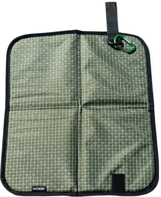 ButterFly Fish 蝴蝶魚 朝日森林登山健行坐墊/野餐墊 MASC25A, 綠色