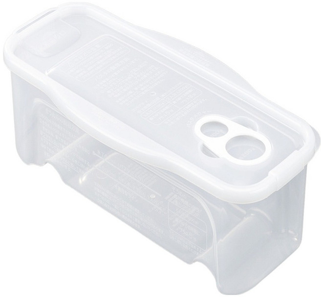 이노마타 파스타 조리용기, 클리어 화이트, 1개