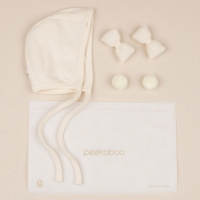 PEEKABOO 莫比蝴蝶結軟帽