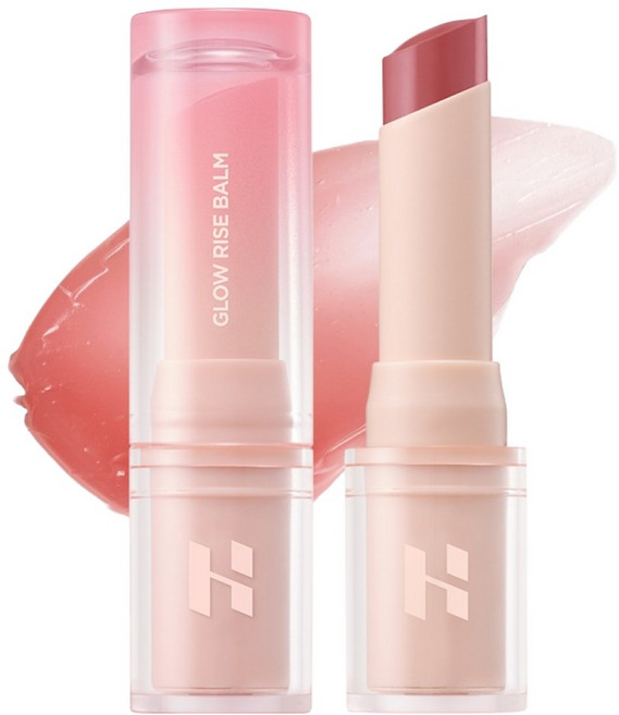 홀리카홀리카 글로우 라이즈 립밤, 04 멜팅 로지, 4.5g, 1개
