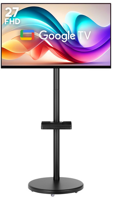 이노스 FHD 삼탠바이미 스마트 이동식 구글 티비 일반형 무빙 스탠드, 단순배송상품, 이동형 스탠드, 69.5cm(27인치)