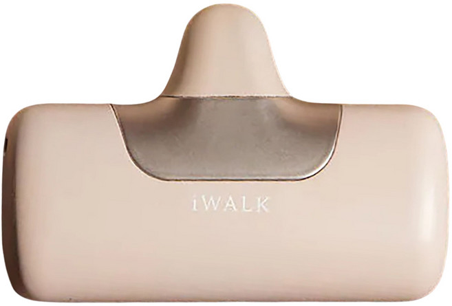 iwalk 六代直插式口袋電源 5500mAh Type-C, 奶茶, LPB5500PC