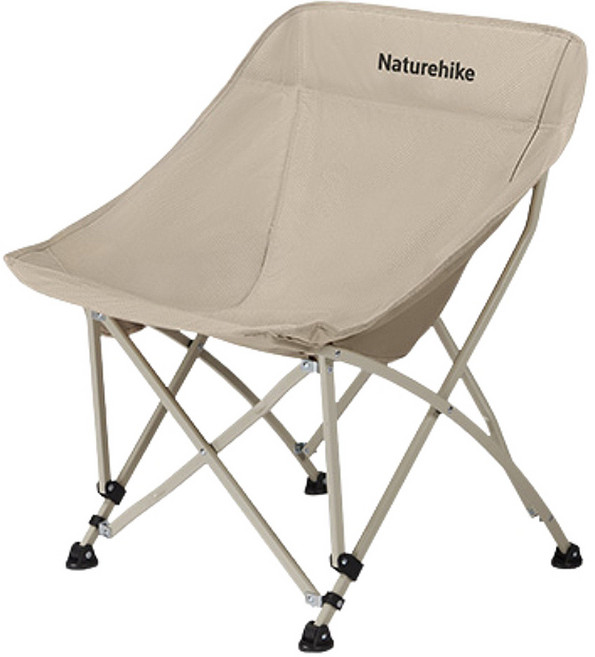 Naturehike 挪客 星月T04全地形聚攏式月亮椅 JJ022, 卡其色, 1個