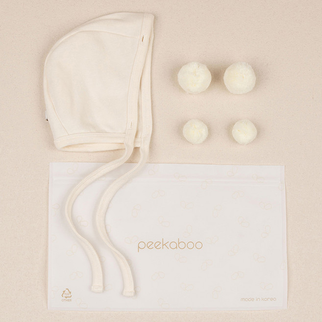 PEEKABOO Moby 毛球軟帽