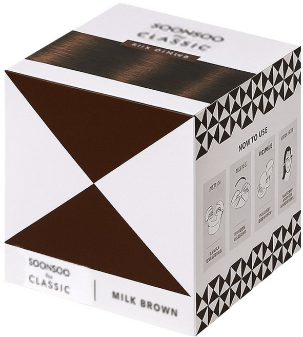 soonsoo 더 클래식 염모제, 밀크 브라운, 1개