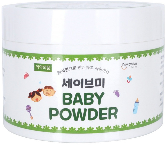 Daybyday 세이브미 베이비파우더, 100g, 1개